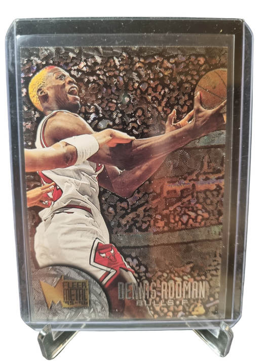 1996 Fleer Metal #134 Dennis Rodman