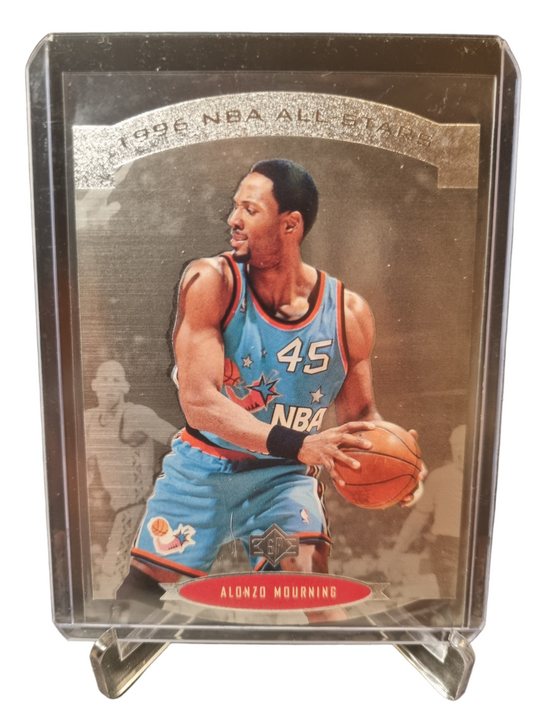 1996 Upper Deck #AS11 Alonzo Mourning 1996 All-Stars SP Die Cut