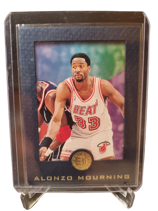 1996 Skybox #43 Alonzo Mourning Black Border SP