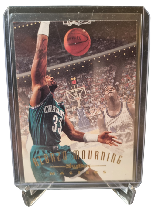 1995 Skybox #114 Alonzo Mourning Masters