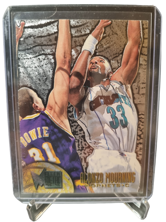 1995 Fleer Metal #12 Alonzo Mourning