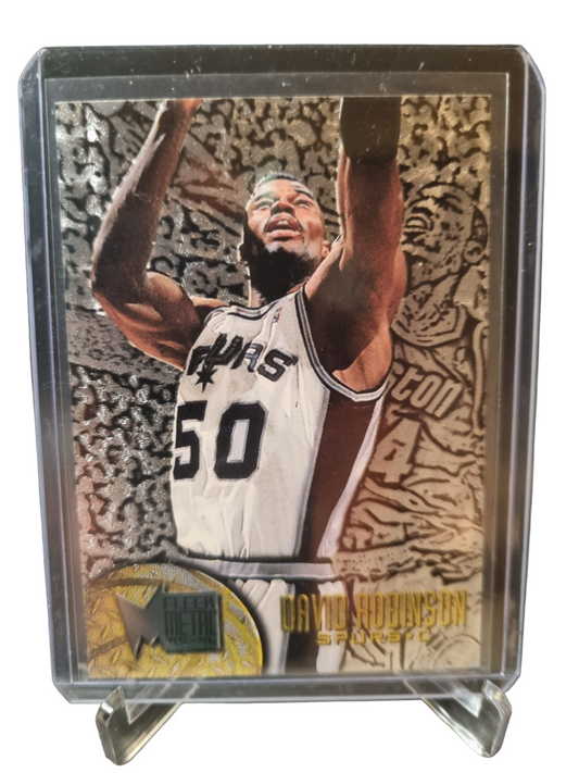 1995-96 Fleer Metal #99 David Robinson