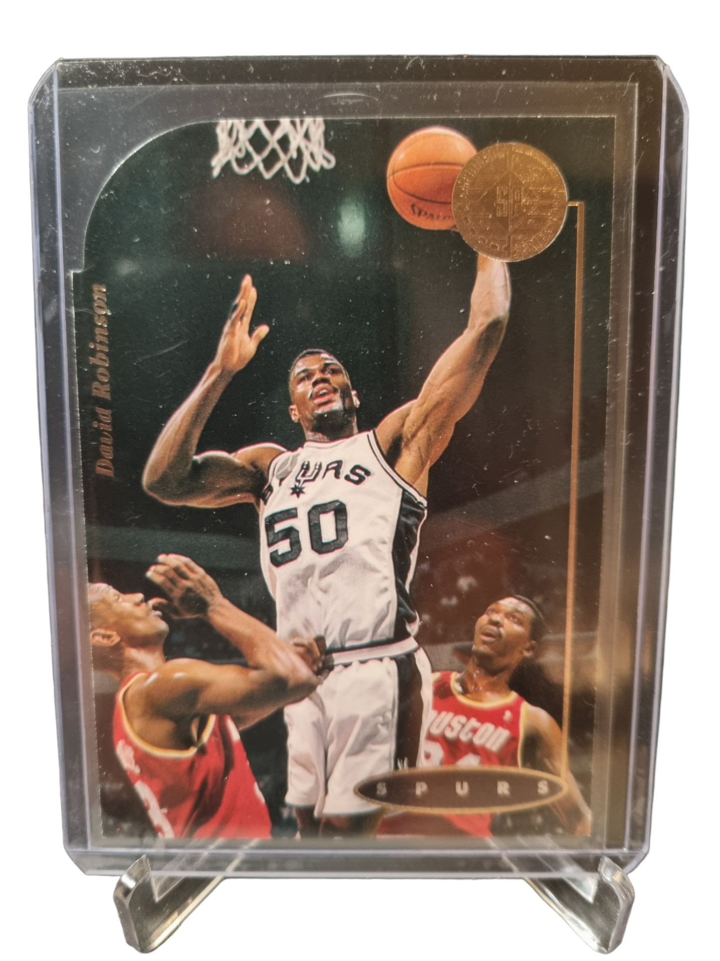 1995 Upper Deck #122 David Robinson SP Die Cut