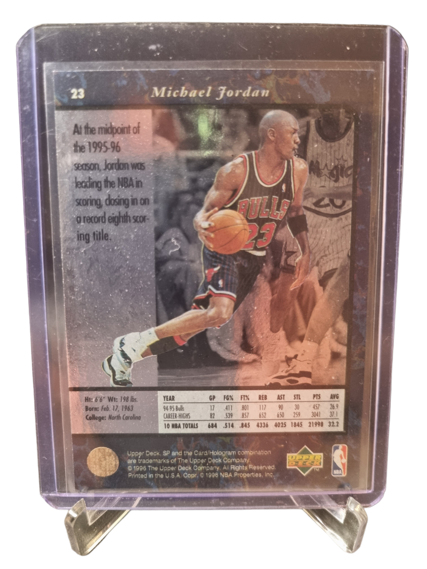 1996 Upper Deck #23 Michael Jordan SP