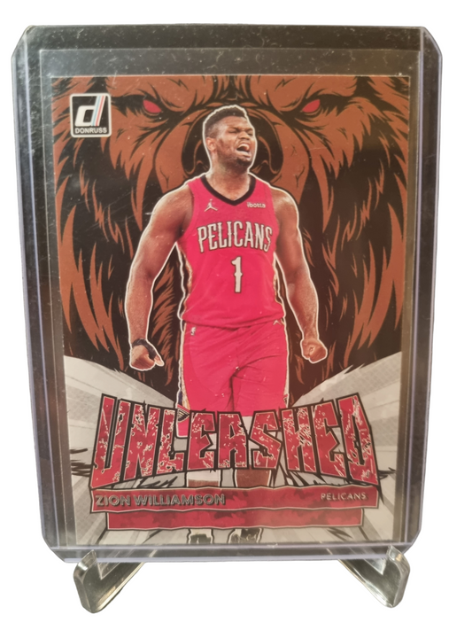 2022-23 Panini Donruss #12 Zion Williamson Unleashed