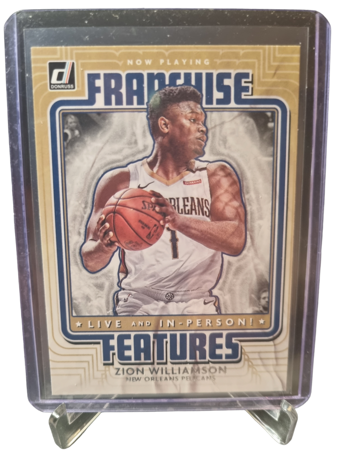 2020-21 Panini Donruss #19 Zion Williamson Franchise Features