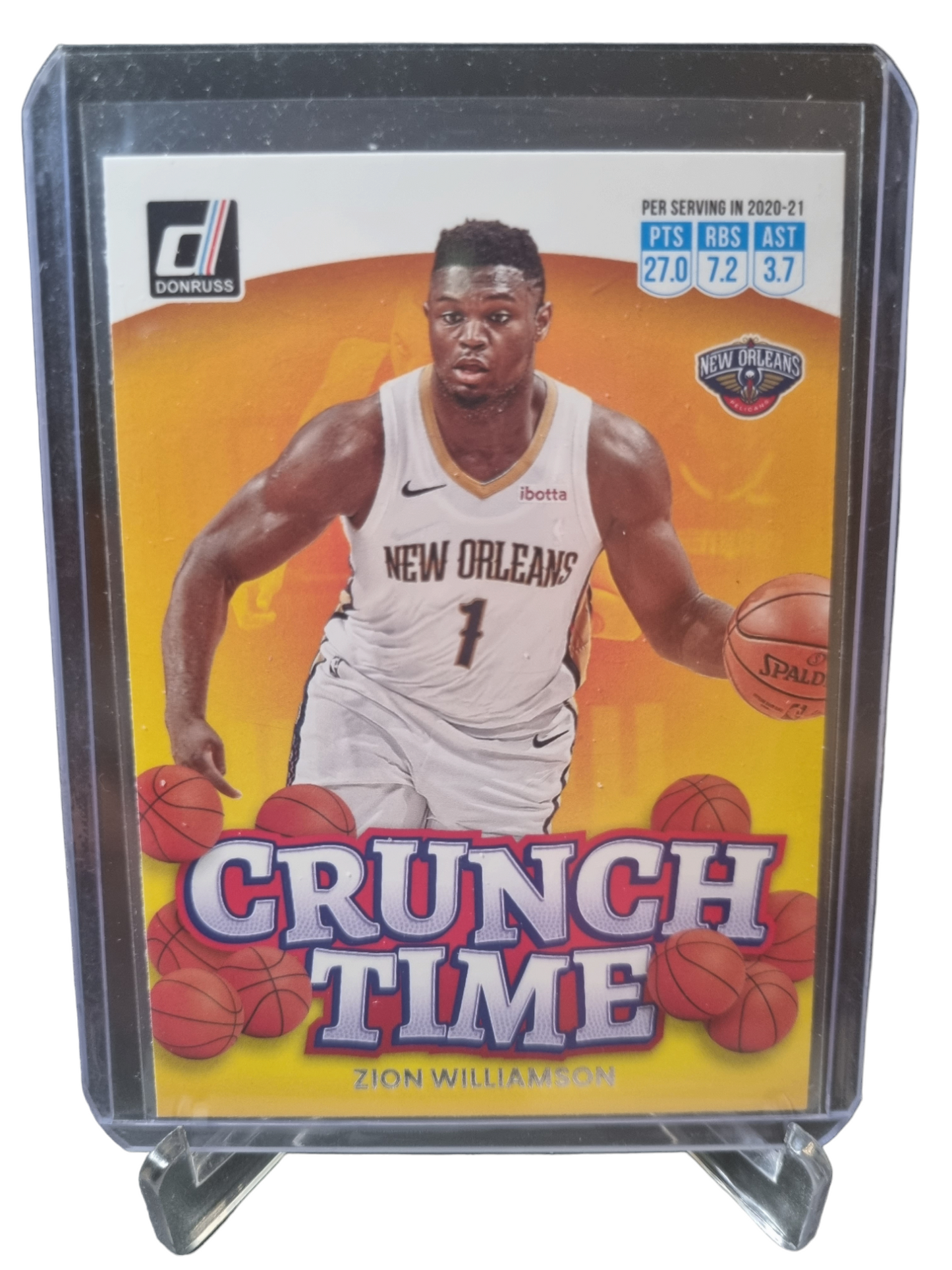 2022-23 Panini Donruss #3 Zion Williamson Crunch Time