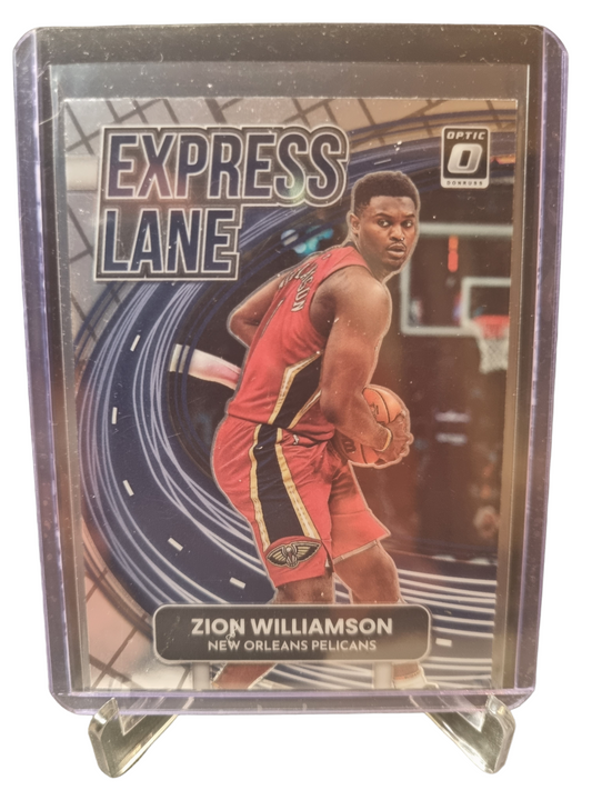 2022-23 Panini Donruss Optic #9 Zion Williamson Express Lane