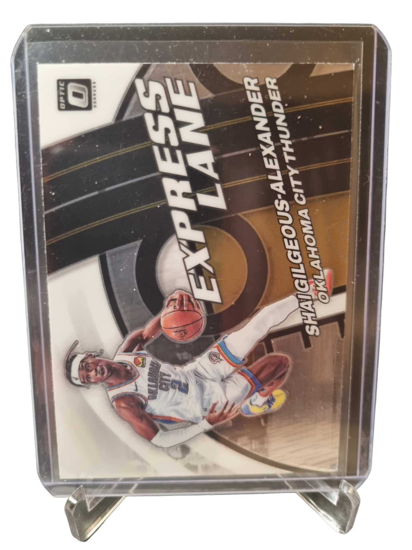 2021-22 Panini Donruss Optic #17 Shai Gilgeous-Alexander Express Lane