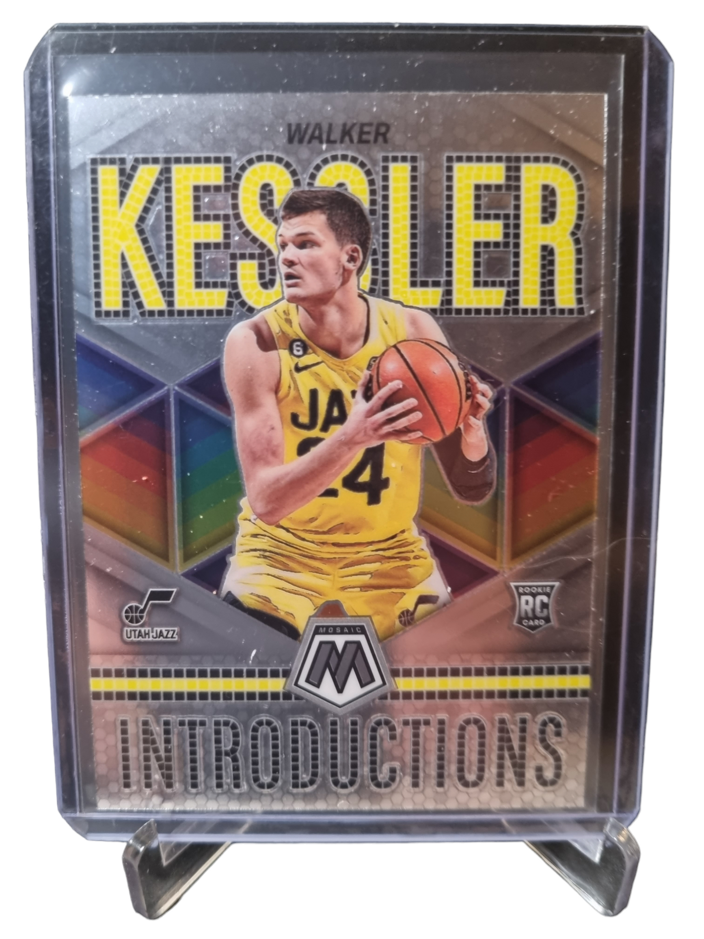 2022-23 Panini Mosaic #13 Walker Kessler Rookie Card Introductions