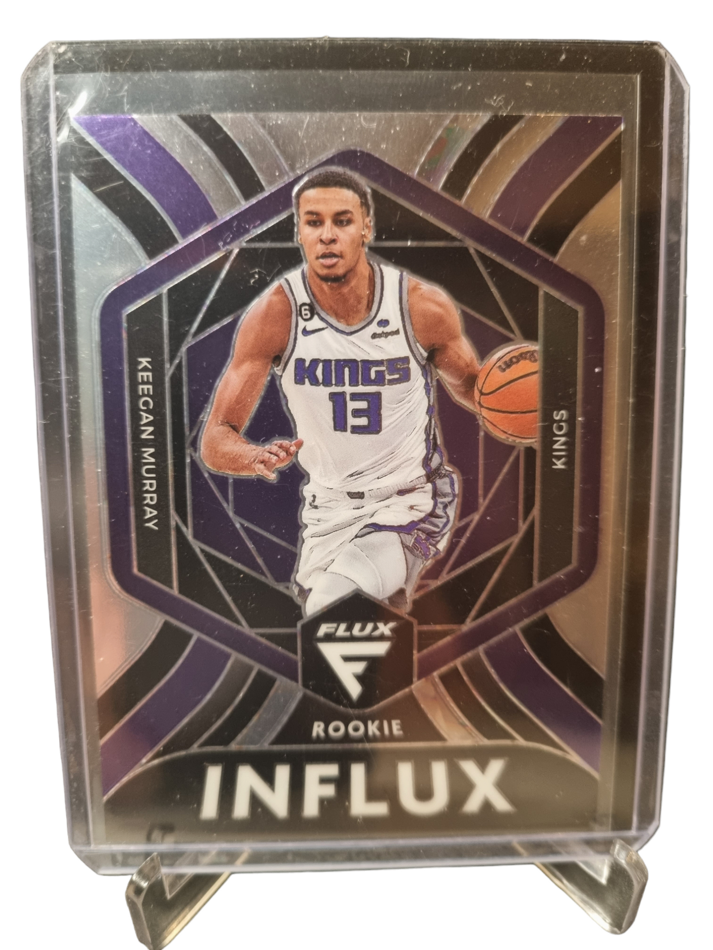 2022-23 Flux #15 Keegan Murray Rookie Card Influx