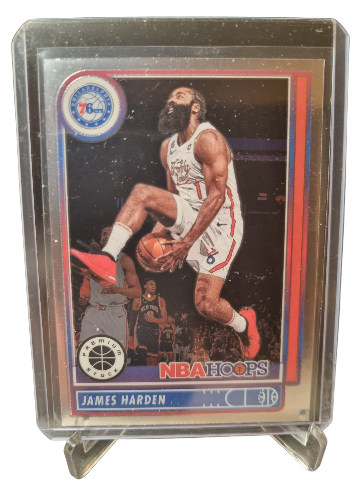 2022-23 Panini Chronicles Hoops #574 James Harden Premium Stock