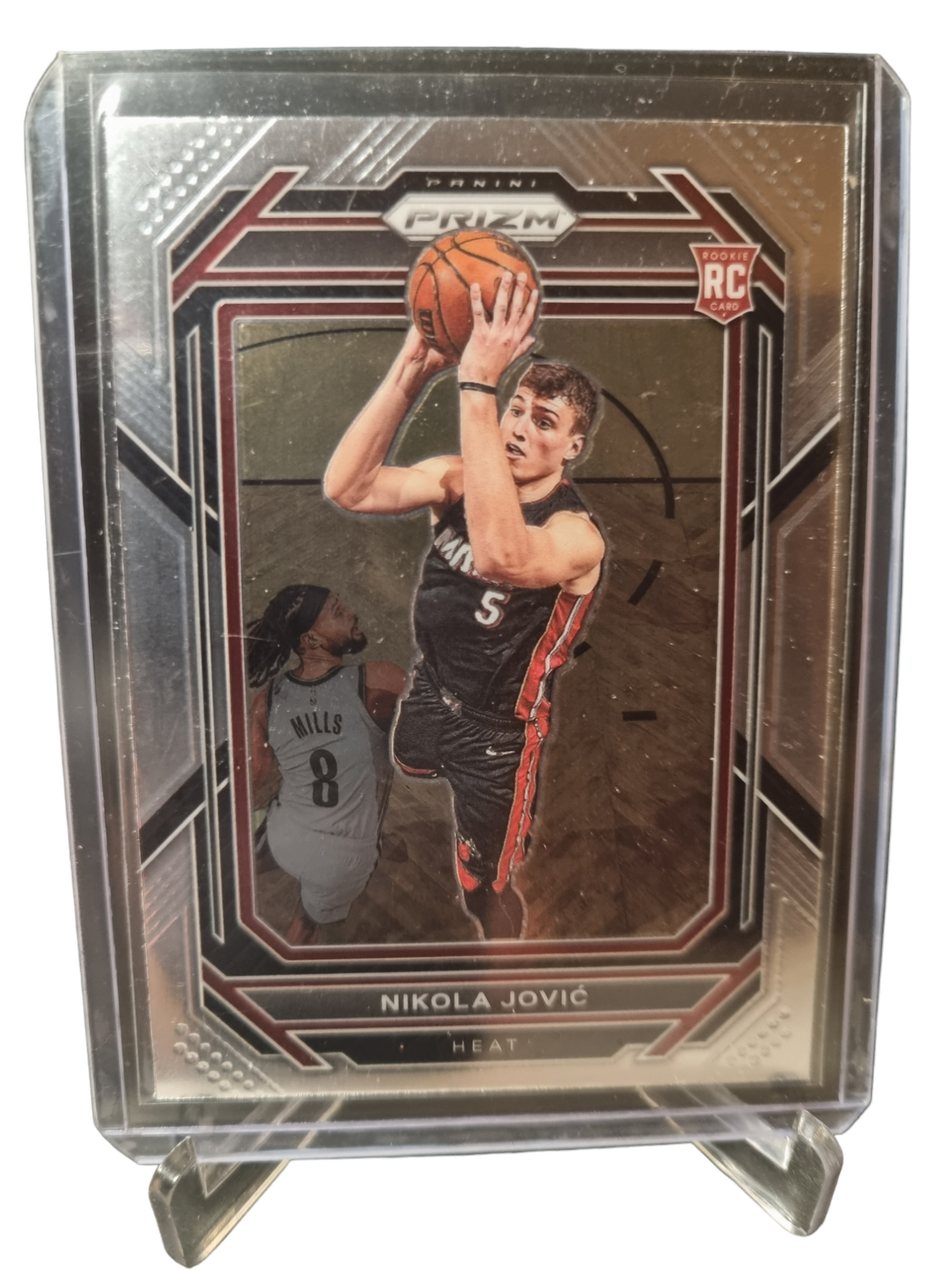 2022-23 Panini Prizm #236 Nikola Jovic Rookie Card