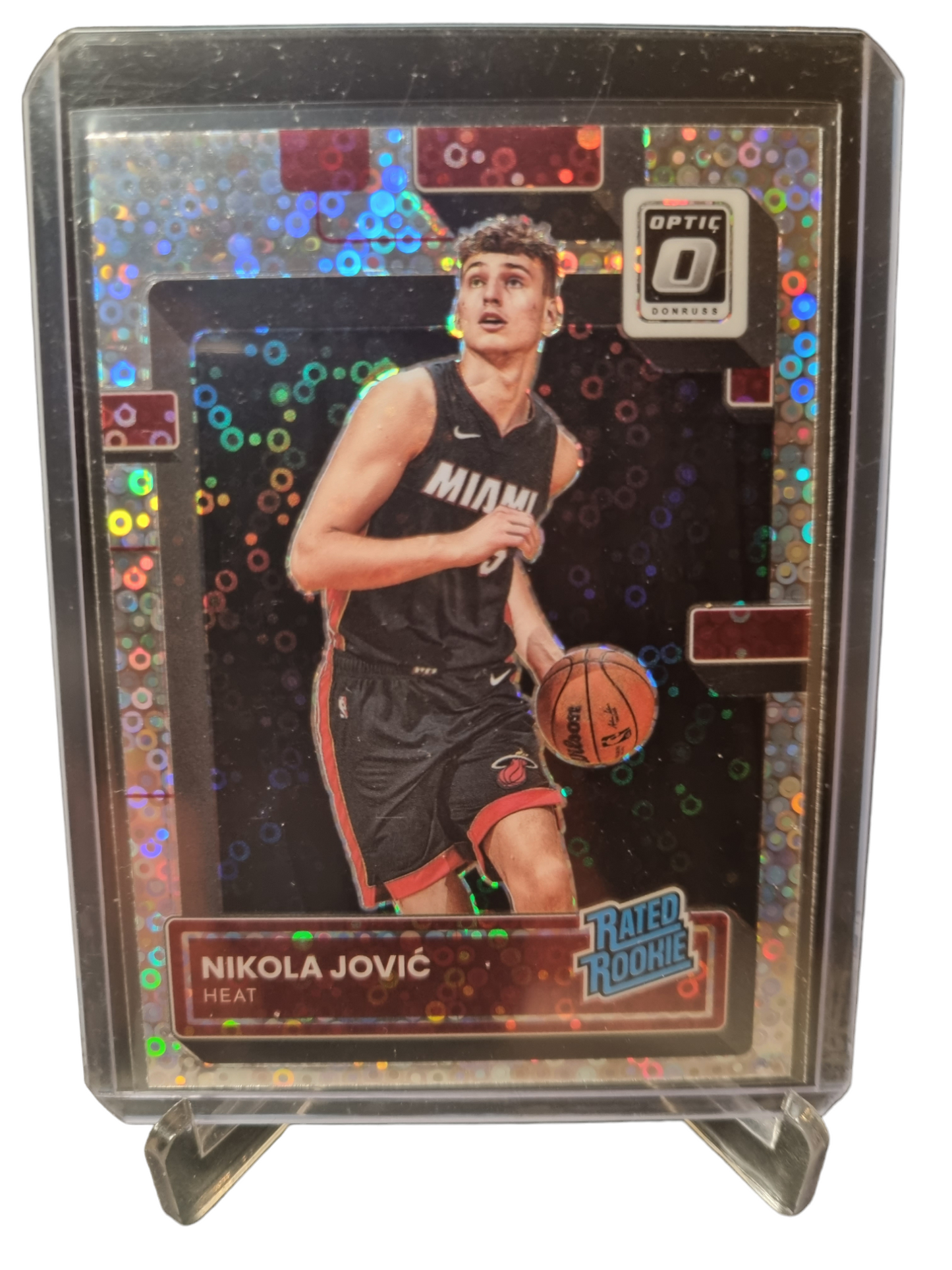 2022-23 Panini Donruss Optic #224 Nikola Jovic Rookie Card Rated Rookie Fast Break