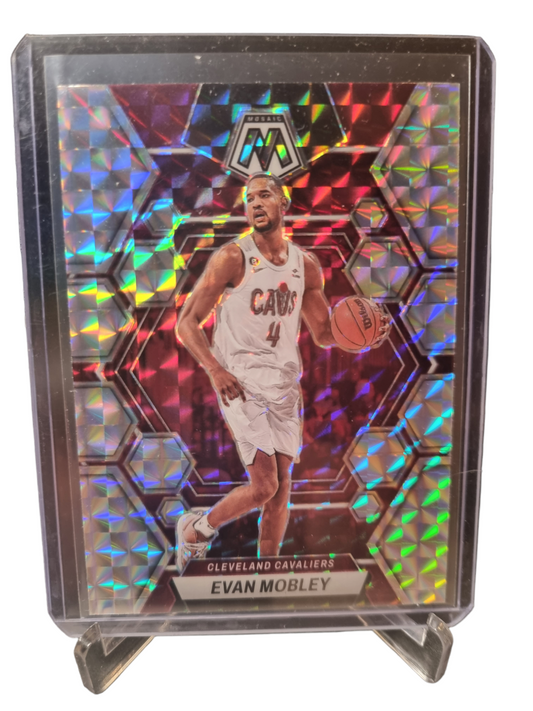 2022-23 Panini Mosaic #85 Evan Mobley Mosaic Prizm