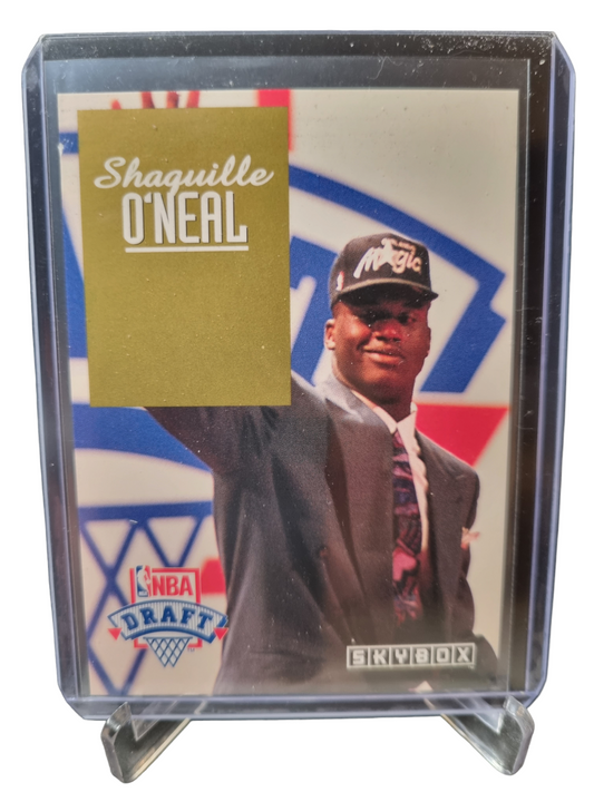1992-93 Skybox #DP1 Shaquille O'Neal Rookie Card Draft Pick 1