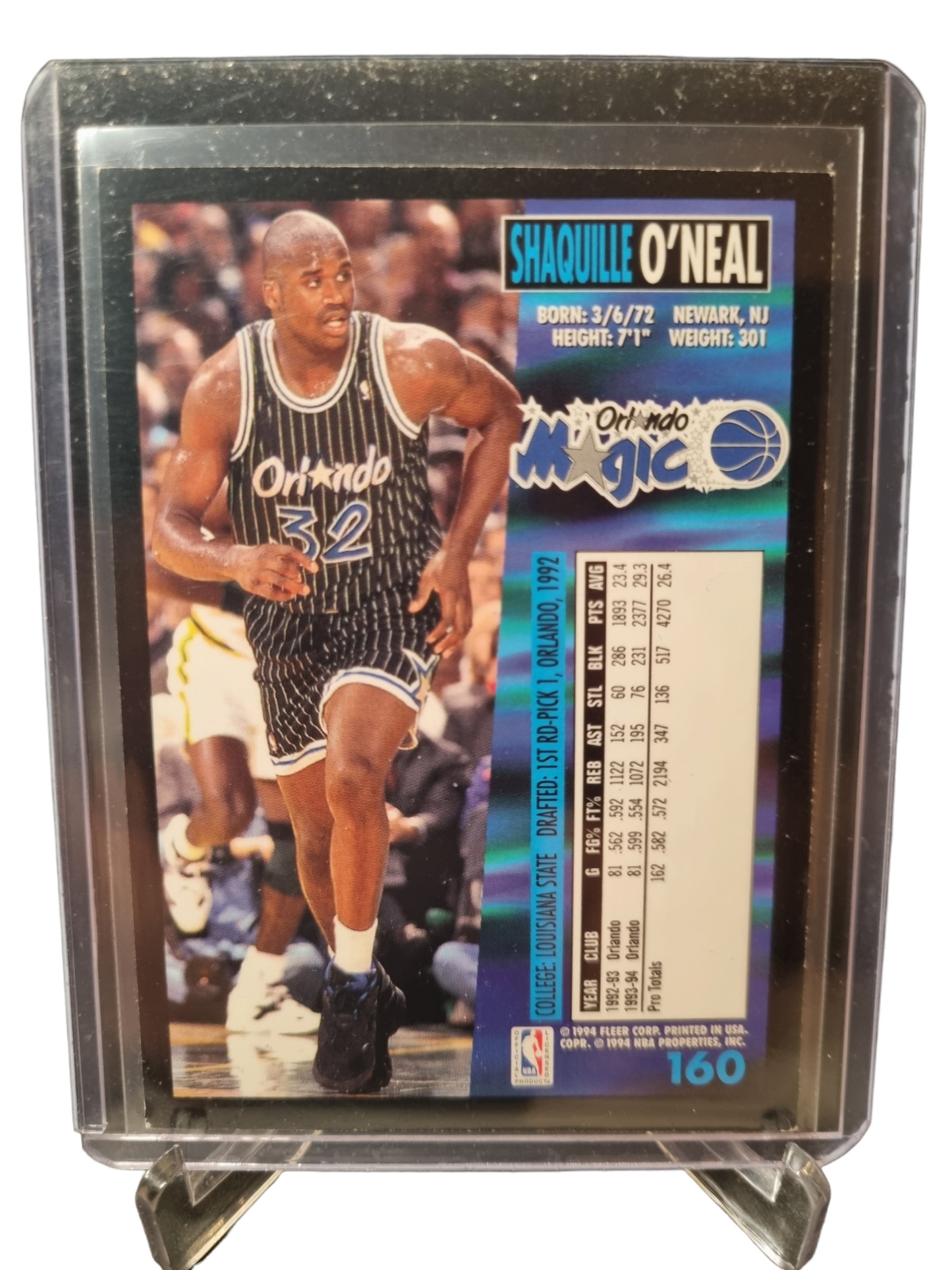 1994-95 Fleer #160 Shaquille O'Neal