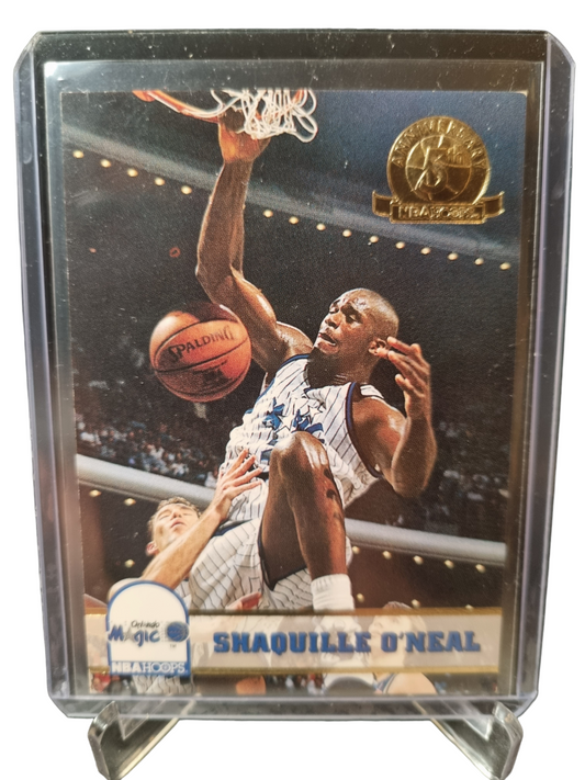 1993 Hoops #155 Shaquille O'Neal 5th Anniversary NBA Hoops