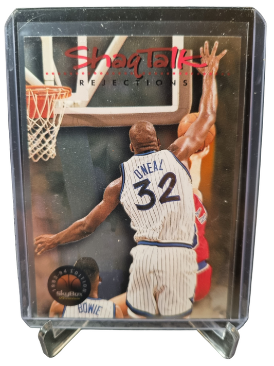 1994 Skybox #8 Shaquille O'Neal Shaq Talk Rejections