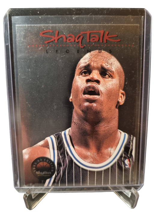 1994 Skybox #10 Shaquille O'Neal Shaq Talk Legends