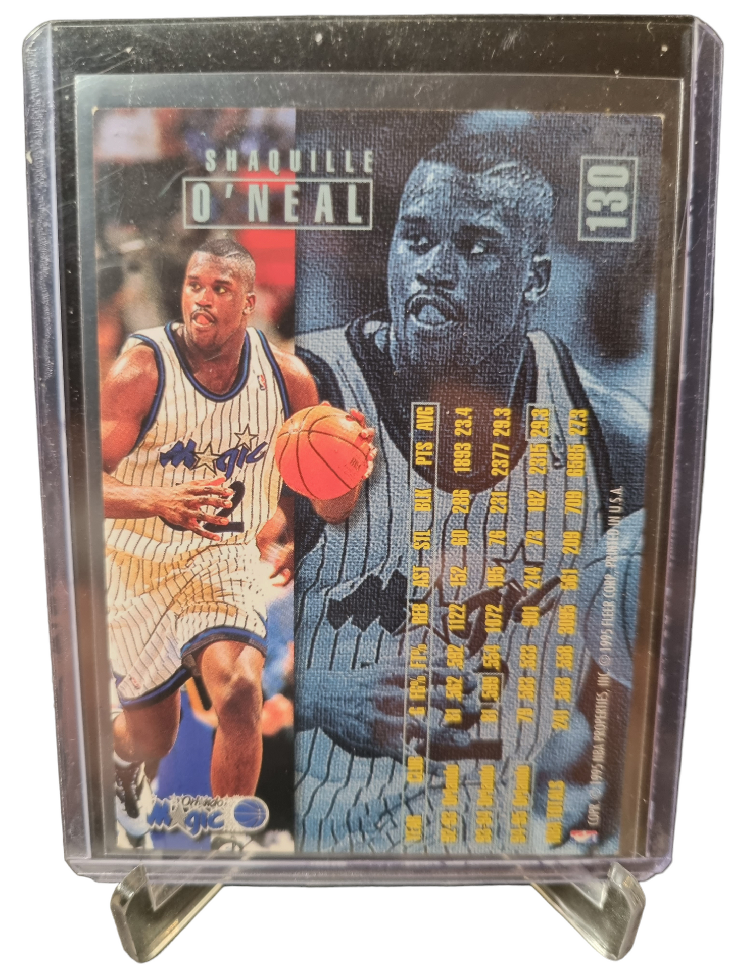 1995-96 Fleer #130 Shaquille O'Neal