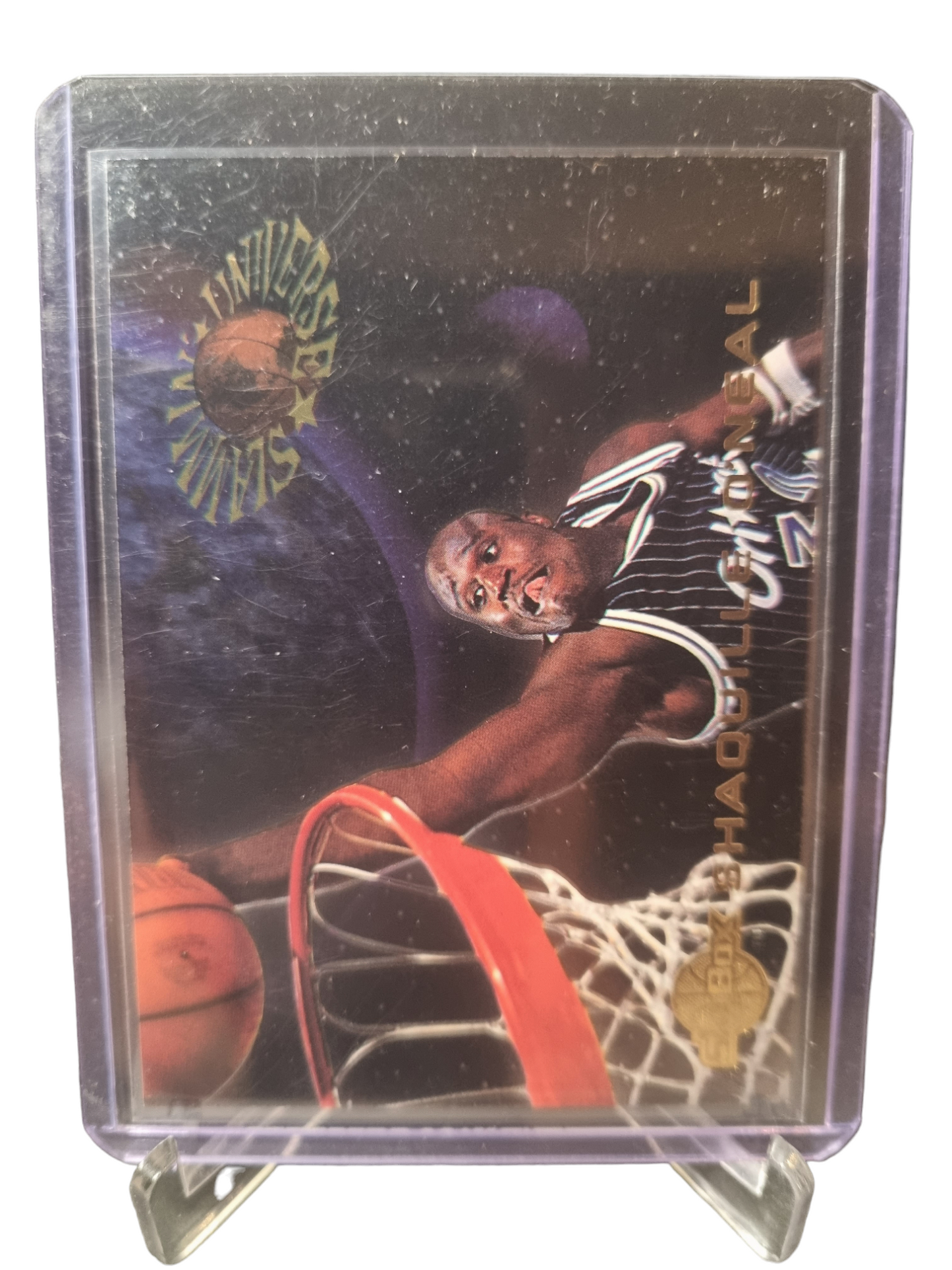 1995 Skybox #SU19 Shaquille O'Neal Slammin Universe