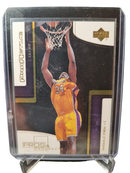 2000 Upper Deck #PA7 Shaquille O'Neal Pro Active