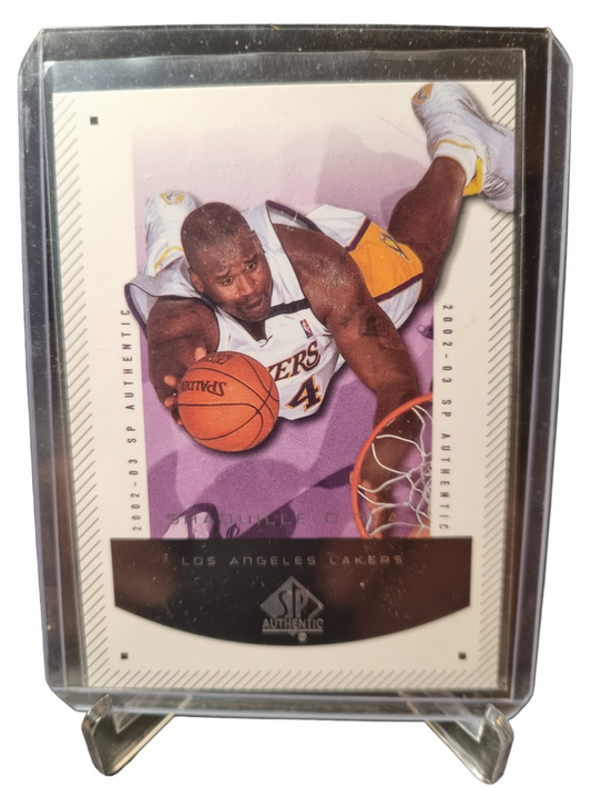 2003 Upper Deck #38 Shaquille O'Neal SP Authentic