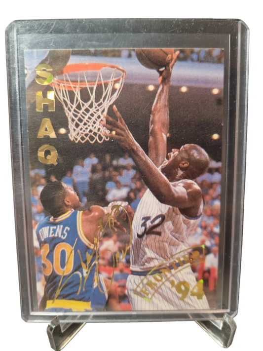 1994 Frontier Sports #Frontier 1994 Shaquille O'Neal Gold Signature
