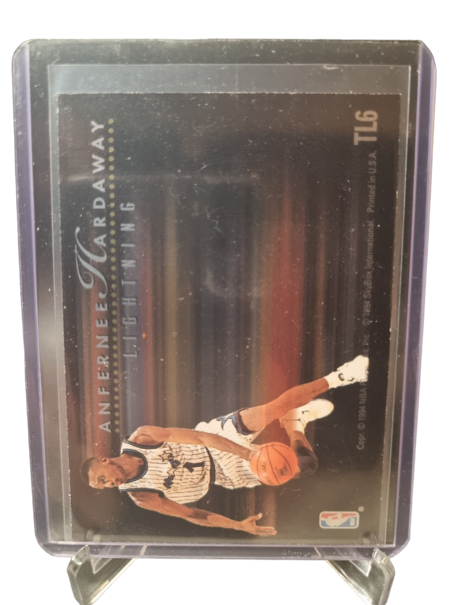 1994 Skybox Premium Edition #TL6 Shaquille O'Neal Thunder Anfernee Hardaway Lightning