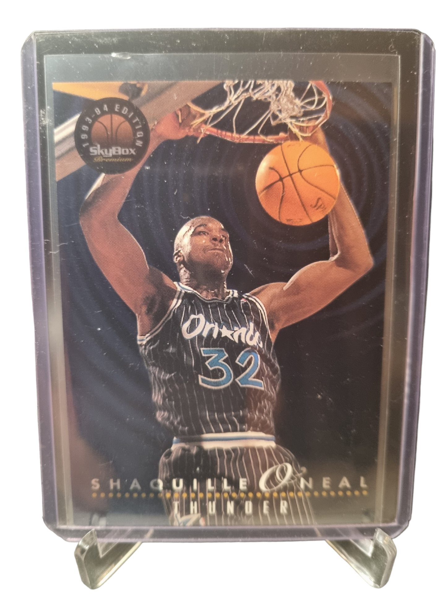 1994 Skybox Premium Edition #TL6 Shaquille O'Neal Thunder Anfernee Hardaway Lightning