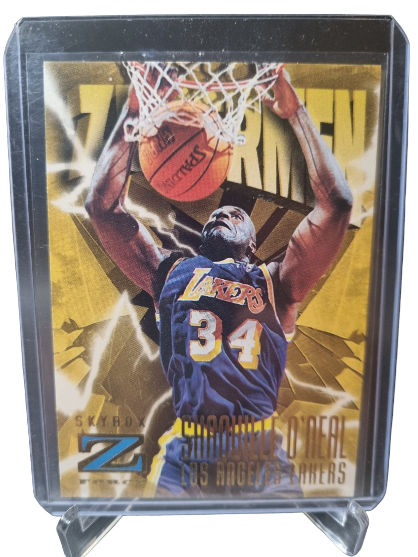 1997 Skybox #187 Shaquille O'Neal Z Force Zupermen