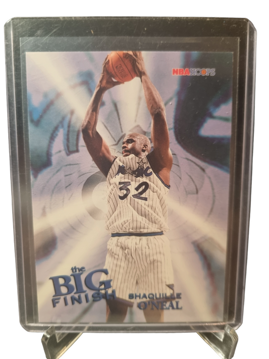1996 Hoops #183 Shaquille O'Neal The Big Finish