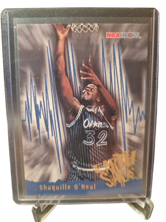 1996 Hoops #366 Shaquille O'Neal Earth Shakers