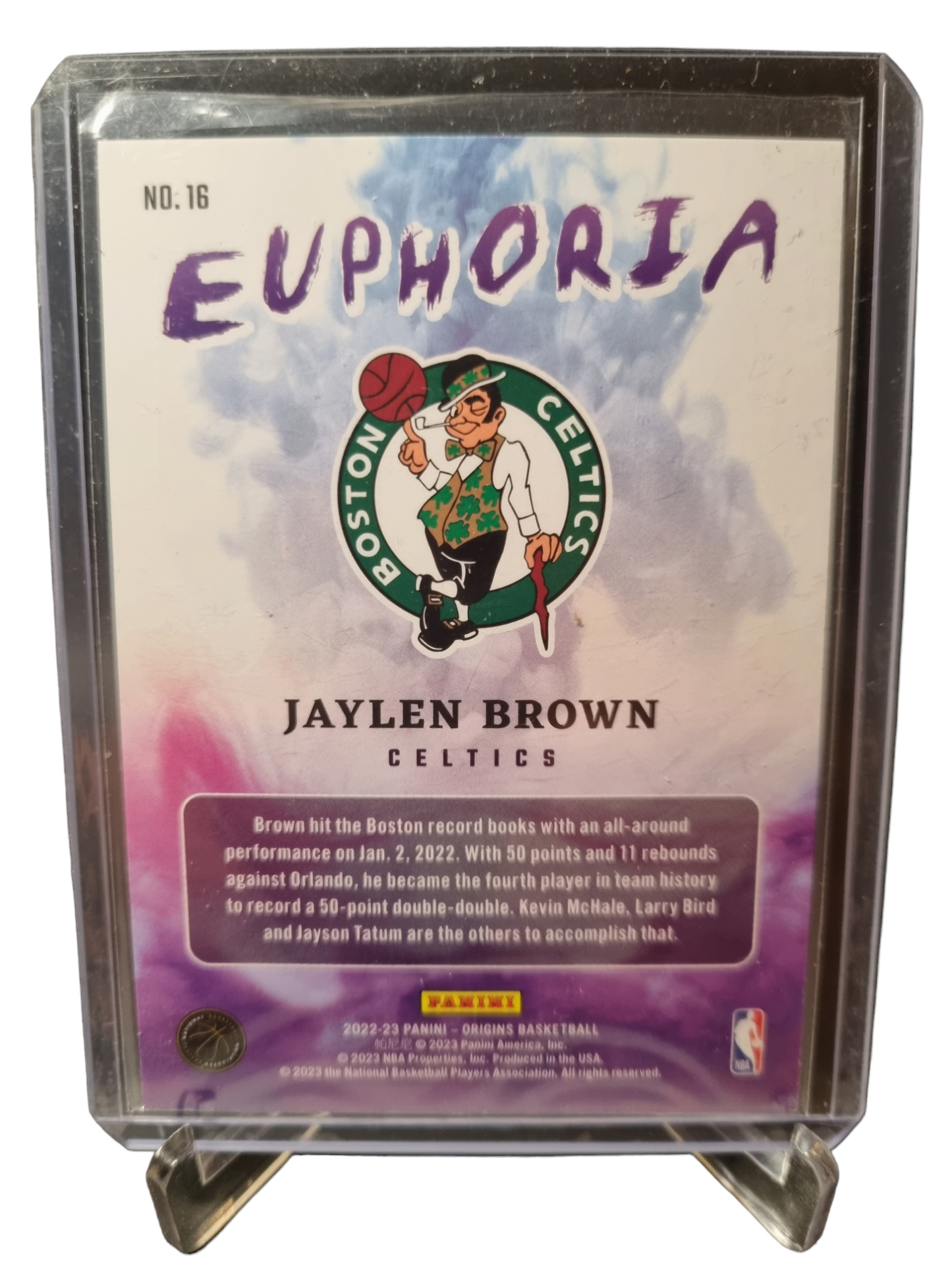 2022-23 Panini Origins #89 Jaylen Brown Euphoria