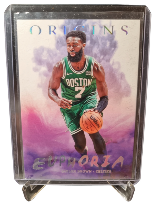 2022-23 Panini Origins #89 Jaylen Brown Euphoria