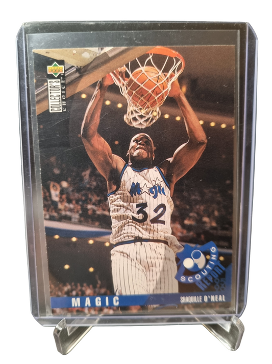 1995 Upper Deck #339 Shaquille O'Neal Scouting Report