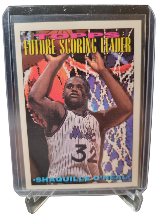 1994 Topps #386 Shaquille O'Neal Future Scoring Leader