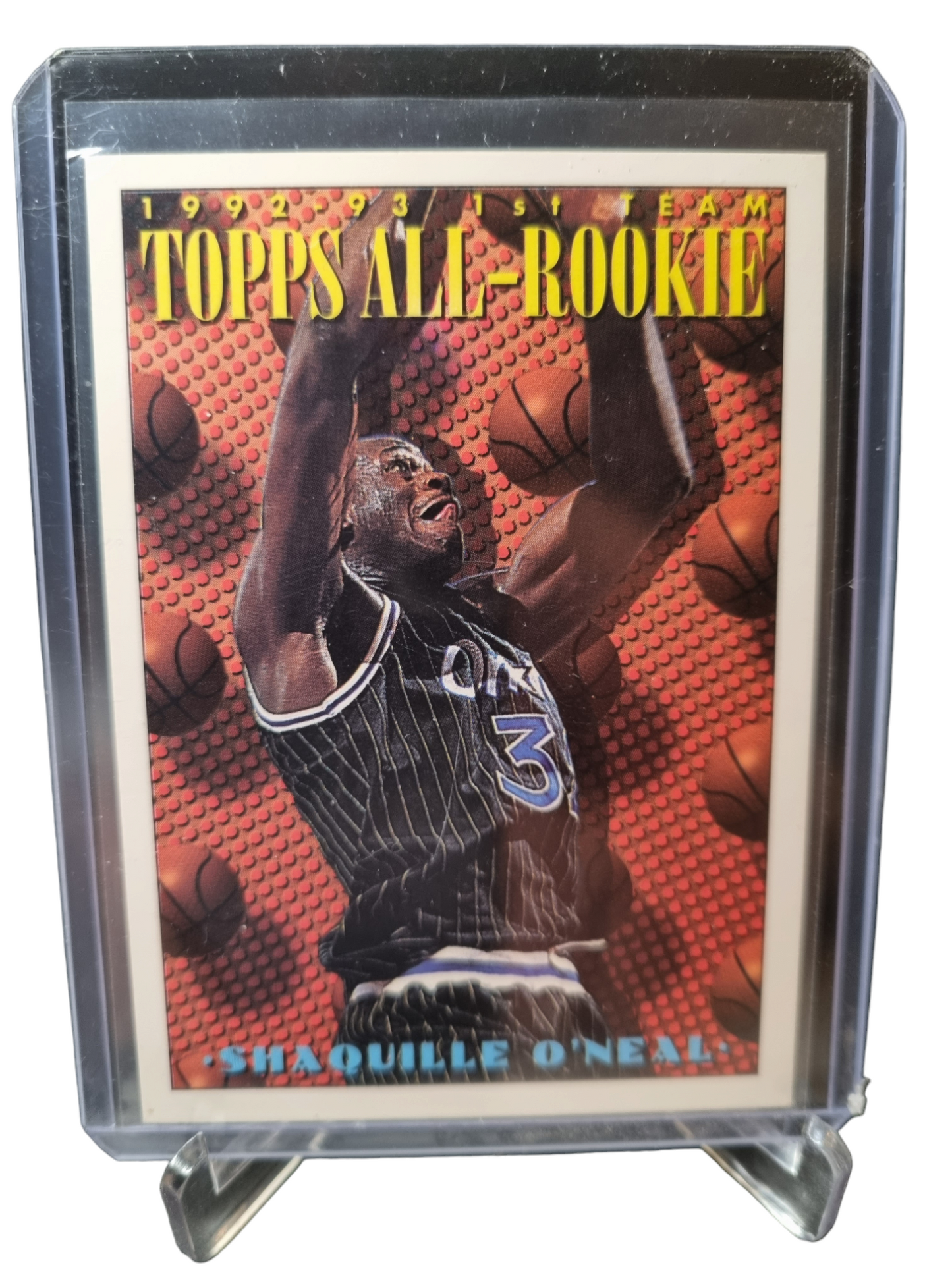 1993 Topps #152 Shaquille O'Neal 1992-93 1st Team Topps All Rookie