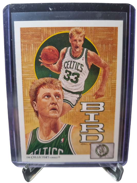 1991 Upper Deck #77 Larry Bird Boston Celtics Check list