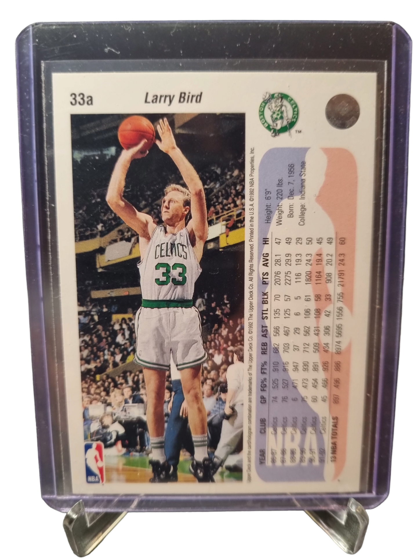 1992 Upper Deck #33a Larry Bird