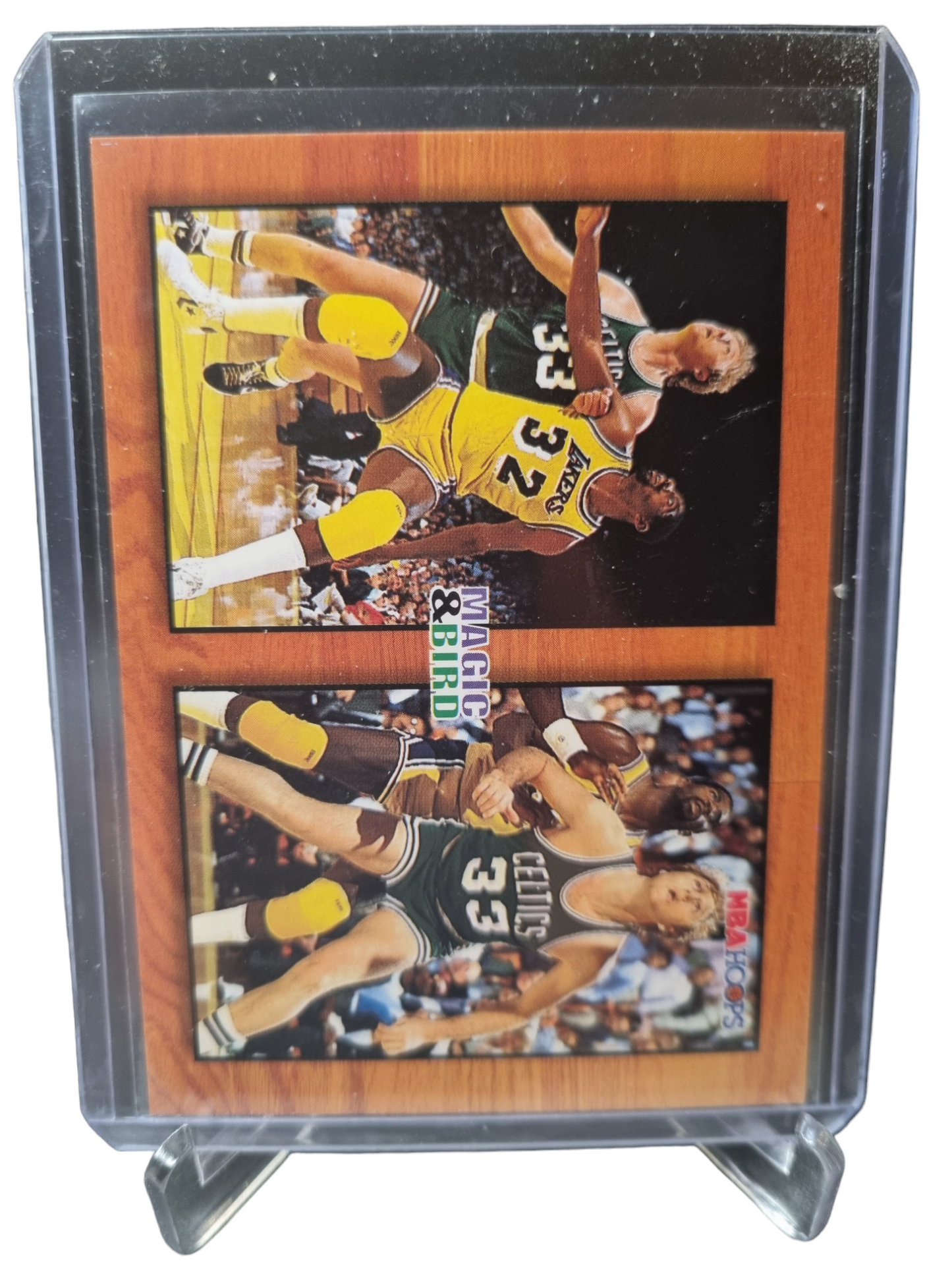 1994 Hoops #MB1 Larry Bird/Magic Johnson