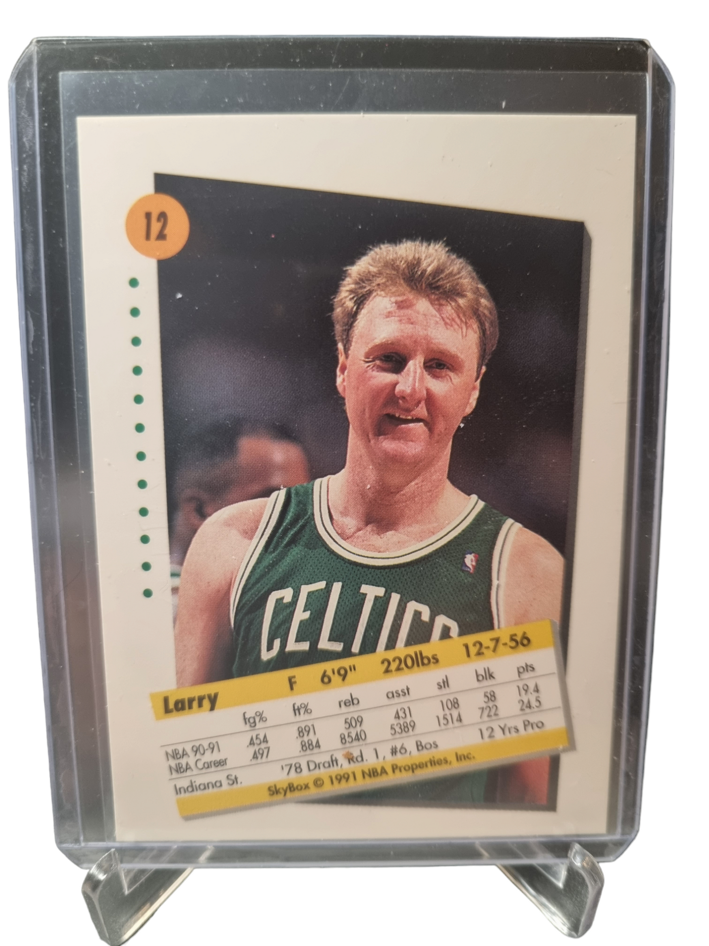 1991 Skybox #12 Larry Bird