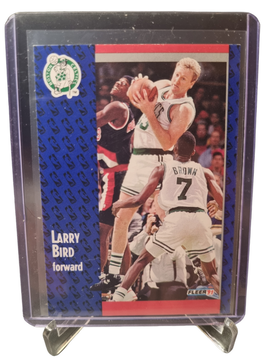 1991 Fleer #8 Larry Bird