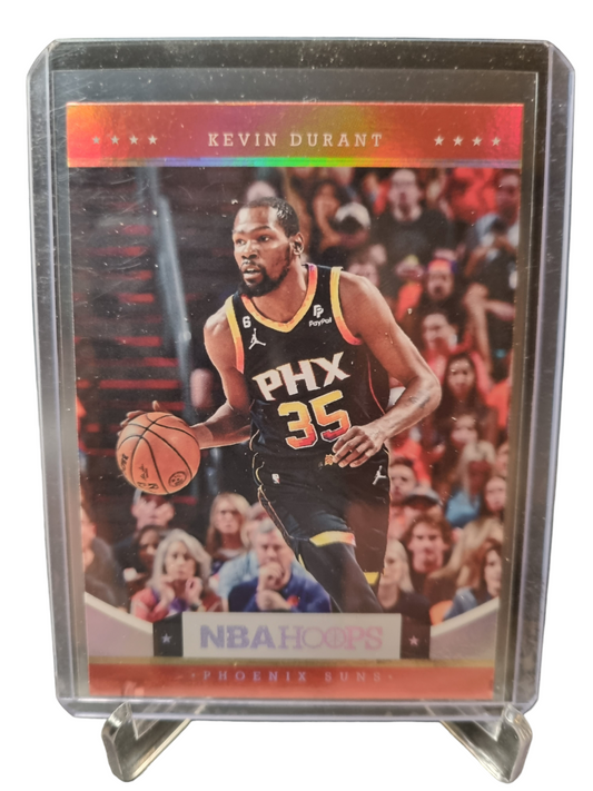 2023-24 Panini Hoops #12 Kevin Durant Throw Back Holo Foil