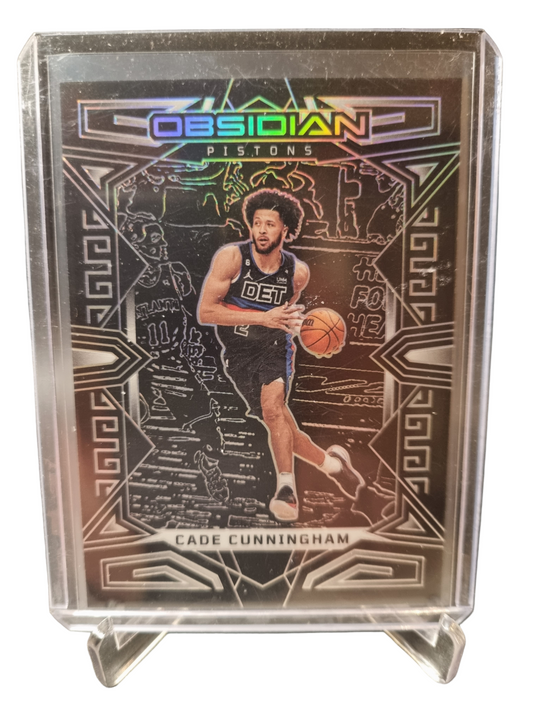 2022-23 Panini Obsidian #18 Cade Cunningham