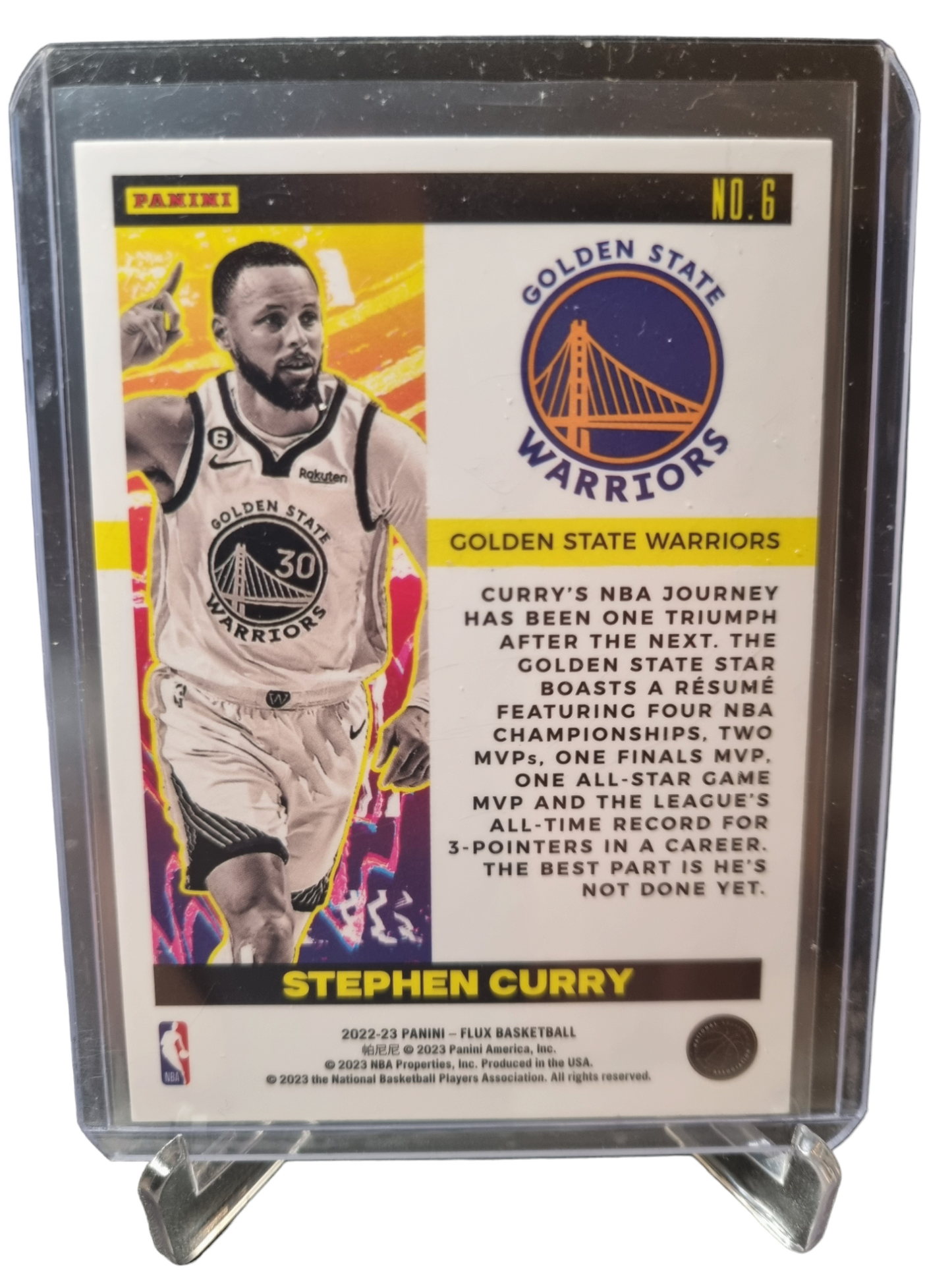 2022-23 Panini Flux #6 Stephen Curry Triumph