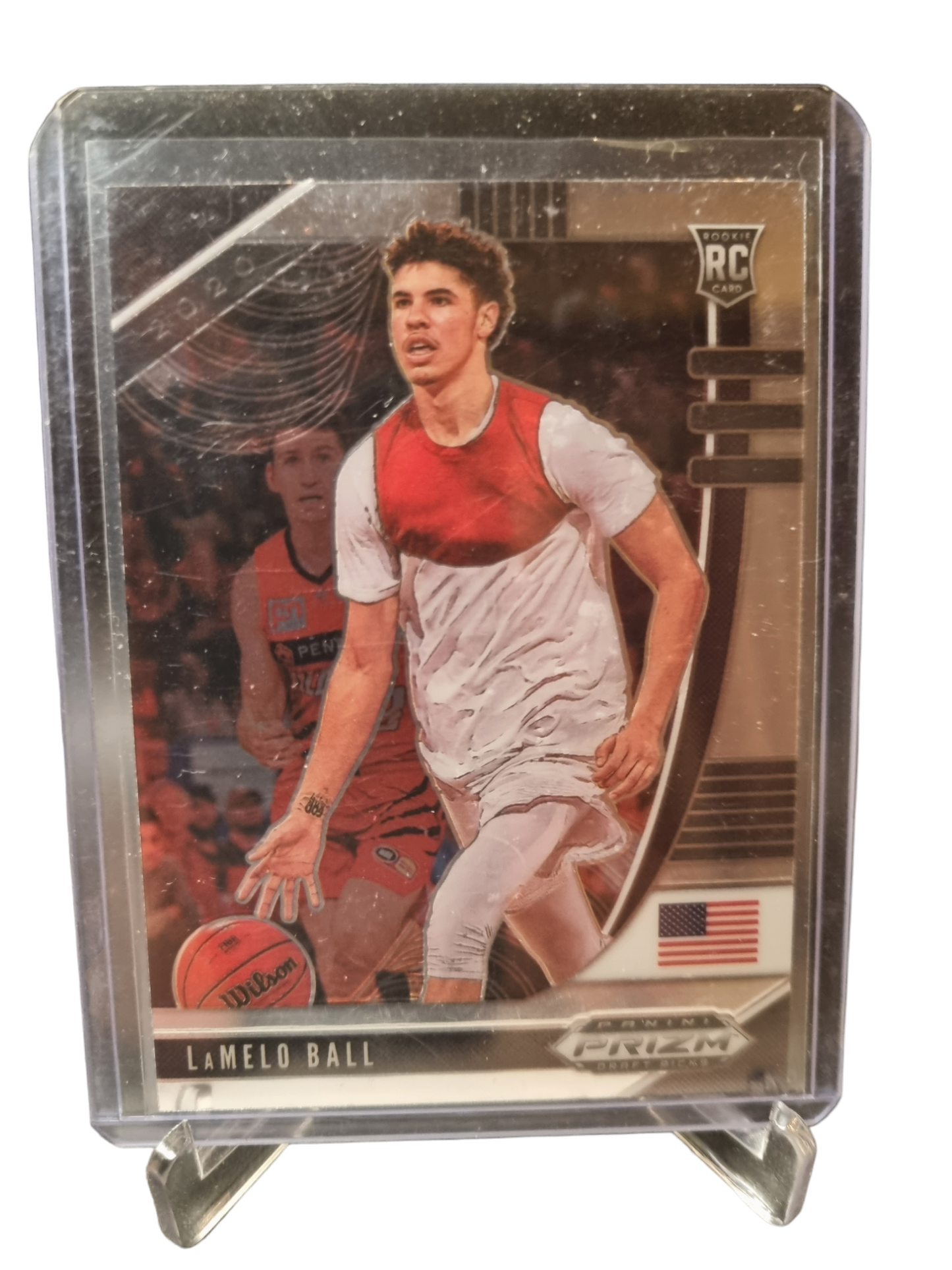 2020-21 Panini Prizm #43 LaMelo Ball Rookie Card Draft Picks