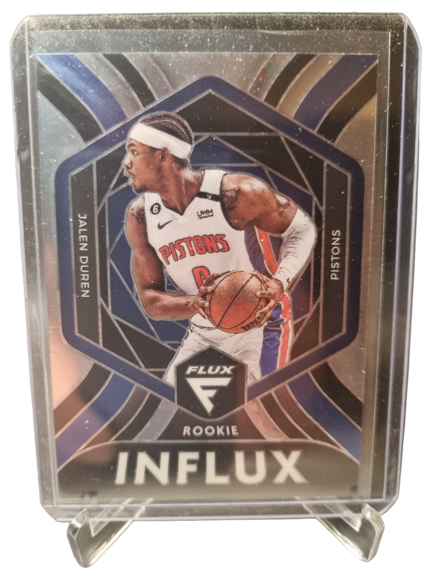 2022-23 Panini Flux #25 Jalen Duren Rookie Card Influx