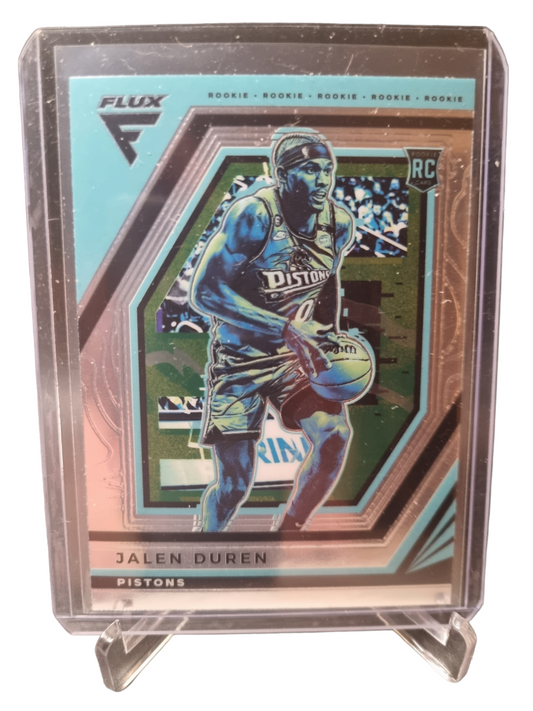 2022-23 Panini Flux #226 Jalen Duren Rookie Card